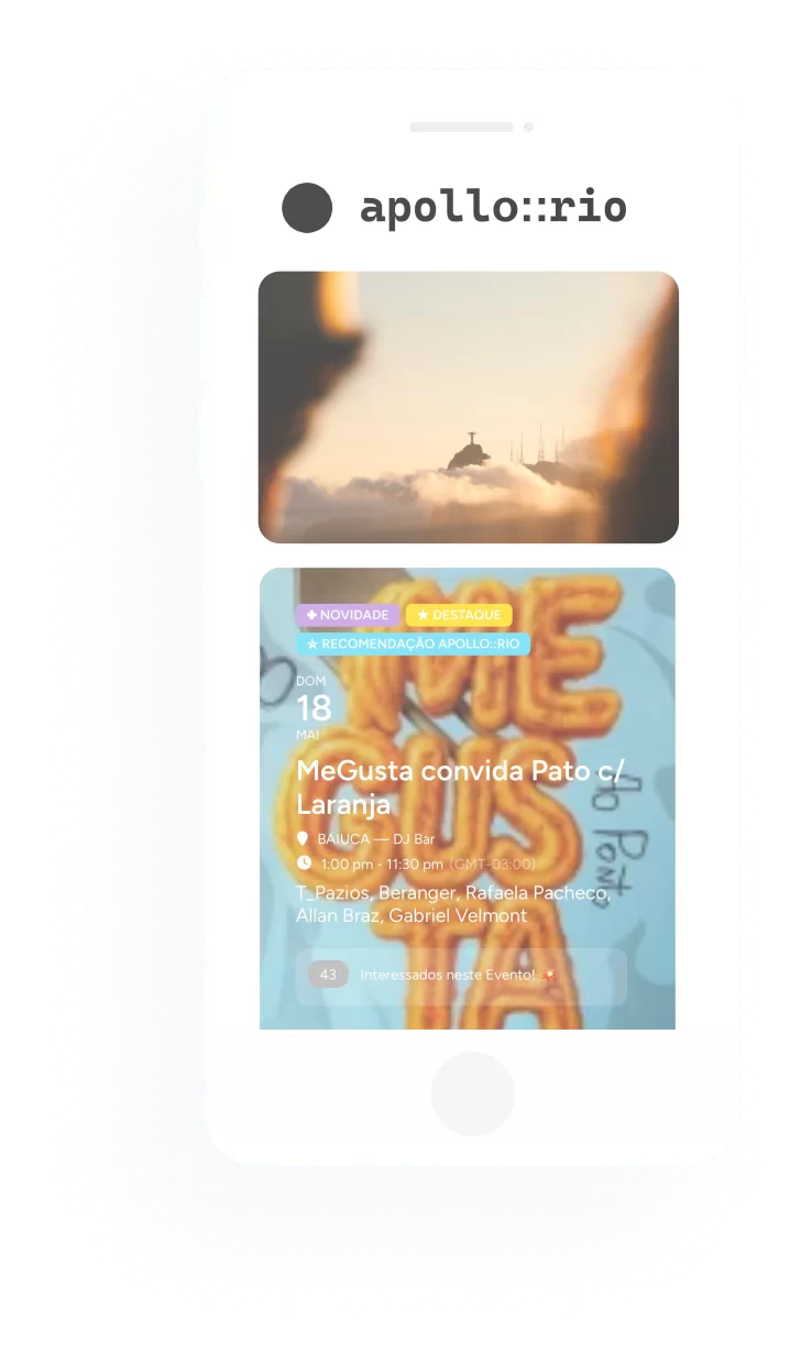 Apollo::rio 1 App Landing Hero iPhone 1 2